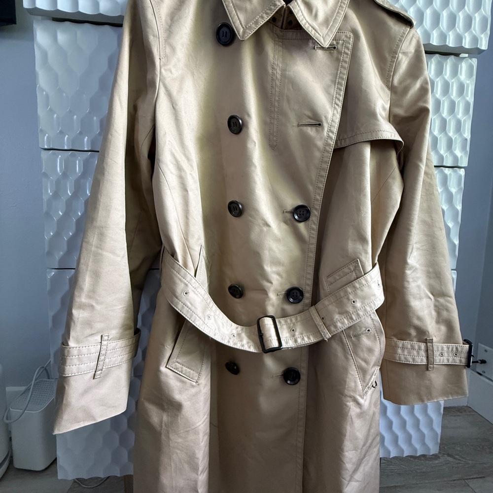 Coach Mid Trench Coat - Classic Khaki - Picture 2 of 8